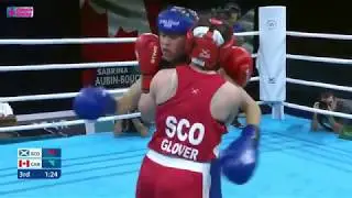 (W57kg) Vikki Glover (Scotland) vs Sabrina Aubin-Boucher (Canada) /Commonwealth Games 2018/