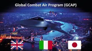 Fighter aircraft developed by Japan, Britain and Italy make their debut