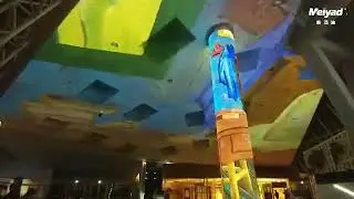 Meiyad flexible cylindrical led display screen cases collection