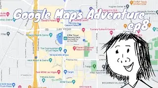 Las Vegas (Mandalay Bay to Bellagio to Strat) Google Maps Adventure - Episode 8