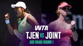 Janice Tjen vs. Maya Joint | 2026 Abu Dhabi Round 1 | WTA Match Highlights
