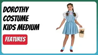 REVIEW (2025): Dorothy Costume Kids Medium. Features.