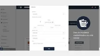 Menu do Sistema Ideal: navegue pelas principais funcionalidades da plataforma