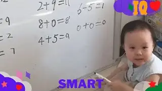 Smart girl | Good IQ for sum a number | smart children #Shorts