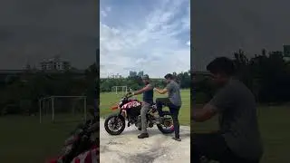 Ducati Hypermotard 950 seat height usability comparison for rider and pillion passenger.