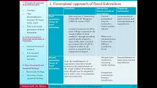 Fiscal federalism in Cameroon : evoluion and prospects