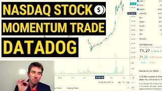 Nasdaq Stock Momentum Trade Review - DataDog ❗