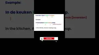 How to Make a Main Sentence in Flemish | Simple Dutch Grammar for Beginners