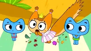 Kit^n^Kate: Aw... Nuts! (Full episode #64) Cartoon For Kids Journey to Wonderland