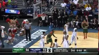 Villanova vs. Miami: Sheldon McClellan alley-oop