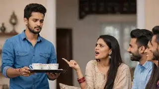 बीवी ने मेहमानों के सामने पति को नौकर कहा, लेकिन एक कागज़ ने पूरी कहानी बदल दी ! 😱