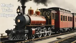 Magic Train Ride | Nursery Rhyme Song for Kids | Cartoonic94