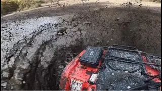 Hatfield-Mccoy TRAIL RIDING & MUDDING!!!