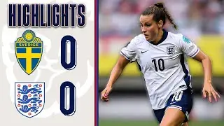 Sweden 0-0 England | Lionesses Secure WEURO 2025 Qualification! | Highlights