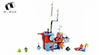 LEGO ANGRY BIRDS / 75825 PIGGY PIRATE SHIP / STOP MOTION SPEED BUILD