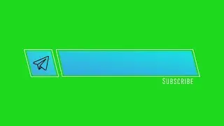 TRENDING TELEGRAM LOWER THIRD ANIMATION GREEN SCREEN VIDEO| LOWER THIRD ANIMATION GREEN SCREEN VIDEO
