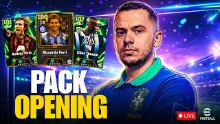 🚨 AO VIVO - LIGA EFOOTBALL - PACK OPENING + TESTANDO OS NOVOS EPICS