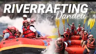 Telugu Boys Fun😂Dangerous River Rafting in Dandeli | Extreme Adventure Vlog