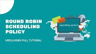 Round Robin Scheduling Algorithm Example | CPU Scheduling | Operating Systems Course