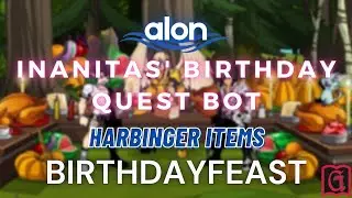 AQW - Inanitas' Birthday Quest Bot (BirthdayFeast) - Grimlite/Grimoire
