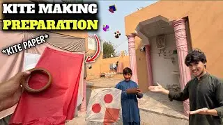 Buying new kite paper🪁 || Kite making preparation😍 || Kite paper price?😱 ||How we make kite at home?