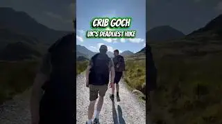 Crib Goch (UK's Deadliest Hike) #cribgoch #snowdon #snowdonia #snowdonianationalpark