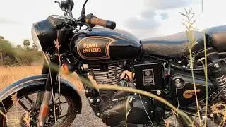CLASSIC 500 Tribute Black  - Royal Enfield - A Special Edition