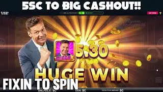 5SC INTO A BIG CASHOUT!! **NEW** Ryan Seacrest 10K Ways