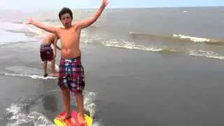 Skimboard au Touquet par PGMovie en 2012