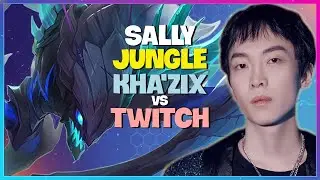 Sally Demonstrates PERFECT Kha'Zix Mechanics in Challenger Engsub