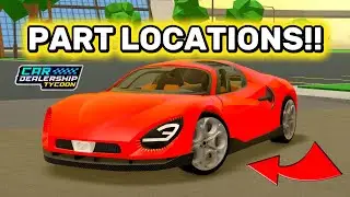 🔥 All New Factory BARN HUNT Parts in Car dealership tycoon!! | Mird CDT