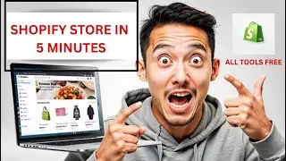 Build a Shopify Store in 5 Minutes (2026) 🤯 Using FREE AI Tools
