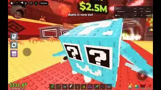 Playing sab and what a pull for the lucky block is crazy 