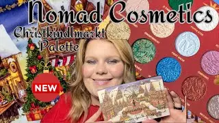 New Nomad Cosmetics Christmas Market Palette collab w @TheBrutallyHonestBeauty