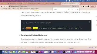 PHP Day 10 Laravel Database Connection & Sql Query