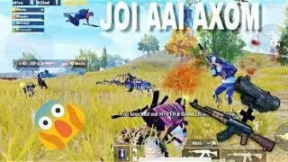 The best response time you will ever see  || TEAM AXOM || PUBG MOBILE
