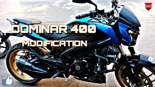 BAJAJ Dominar 400 Wrap in Matte blue | GRAPHICS DESIGN |