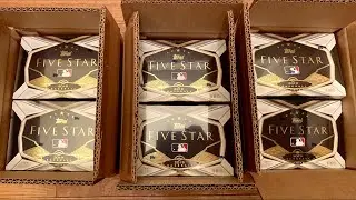 2019 TOPPS FIVE STAR THREE CASE BREAK!
