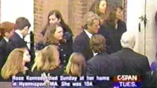 Rose Kennedy Funeral part one.