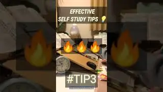 Effective self study TIPS 🔥📚 | TIP3 | For CA/CS/CMA students | CA motivation | #Shorts