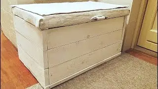 DIY Toolbox  / storage bench. Design is magical!