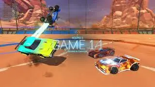 Gold Tournament Win #1 - 2s 2v2 - Rocket League Season 4 Gameplay