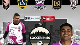 Si60: 1/1 with Empire goalkeeper Claysson De Lima & Kevin Baxter (LA Times)