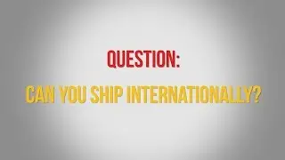 Can Brand Fuel Ship Branded Merchandise Internationally?