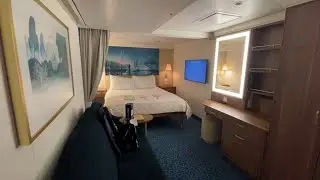 Disney Wish Stateroom 7689 Tour &ndash; Category 11B Standard Inside Stateroom