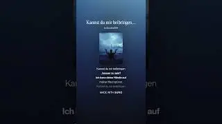 Kannst du mir beibringen, besser zu sein?  - ( akcent RU/DE1 Post- Punk Rock)