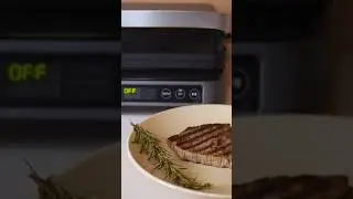 Стейк на электрическом гриле