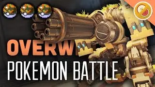 POKEWATCH #7 - THE SAFARI ZONE! Overwatch Custom Game Gameplay (Funny Moments)