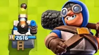 This Cannoneer Log Bait Deck is Actually Broken 🔥 #clashroyale 