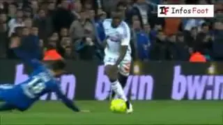 OM-OL Mendy petit pont sur Fekir